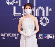 [T포토] 남지현 '눈부신 화이트 드레스'