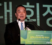 구자철 KPGA 회장 "2021년 투어안정화, 골프 저변 확대 힘쓸 것"