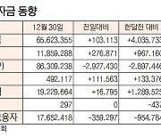 [표]증시 주변 자금 동향(12월 30일)