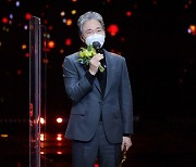 [ST포토] 정보석, 'KBS 연기대상 베스트 커플상'