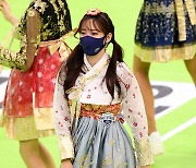 [포토] 치어리더 김한나, 한복 입은 모습도 예뻐