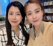유선X박은혜, 미녀 배우들의 자체발광 투샷 '넘치는 우아미' [리포트:컷]