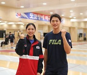 한국의 대표 검객 김지연(왼쪽)과 오상욱.