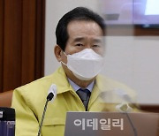 [포토]정세균 총리, 코로나19 중대본 회의 주재