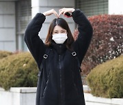 나혜미 '출근길 사랑 바이러스 전파'