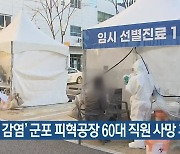 '집단 감염' 군포 피혁공장 60대 직원 사망 후 확진