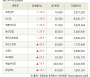 [fnRASSI]장마감, 코스닥 상승 종목(넷게임즈 30.0% ↑)