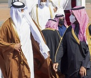 카타르 군주, 단교 3년여만에 첫 사우디 방문