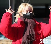 [E포토] 우주소녀 다영, '새해에도 대박 나세요'