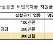 코로나19 피해 소상공인에 최대 300만원 지원