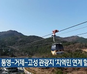 통영-거제-고성 관광지 '지역민 연계 할인'