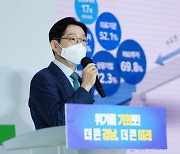 김경수 경남지사 "동남권 메가시티 구축 통해 위기 돌파하겠다"