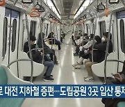 폭설로 대전 지하철 증편..도립공원 3곳 입산 통제