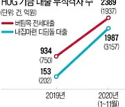 [단독] 자산 심사하자..HUG 대출 부적격자 크게 늘어