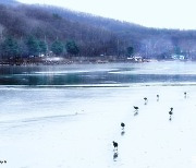 [포토친구] 겨울 호수의 풍경