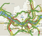 '살얼음판' 서울 서부간선·강변북로·올림픽대로 퇴근길 거북이 운행