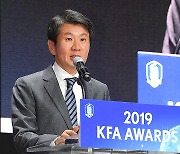 '단독 출마' 정몽규, 대한축구협회 회장 3선 성공..임기는 2025년 1월까지