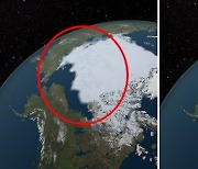 그 많던 빙하는 어디로?..NASA, 지구 '비포&애프터' 사진 공개