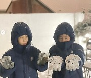 '쌍둥이맘' 박은혜 "마지막 주택살이 눈 많이 와 다행, 체력은 바닥" [전문]