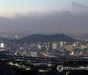 여명이 밝아오는 서울