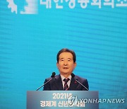 새해 인사말 하는 정세균 총리