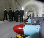 '한국 선박 나포' 이란 혁명수비대, 지하 미사일 기지 공개