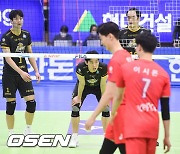 KB손해보험,'한국전력 상대 0-3 셧아웃 패배' [사진]