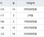 대구 호산동 성서삼성한국형아파트 59㎡ 2억5000만원.. 역대 최고가