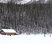 [한 컷 세계여행] 겨울날의 로키, 에메랄드빛보다 매혹적인 흑백 세상