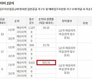 '4억 로또' 판교밸리자이 1순위 청약에..최고 경쟁률 '505대 1'