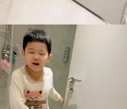 장영란 "8살 아들, 화장실 앉아있으면 아직도 '엄마 엄마' 찾아..껌딱지 고마워"
