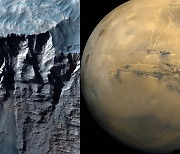 [우주를 보다] 그랜드캐니언 10배 크기..화성 마리너 협곡 포착