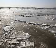 [포토]북극 한파에 얼어버린 바다