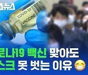 [스브스뉴스] 코로나 백신 맞아도 마스크 못 벗는 이유