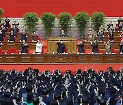 북한, 당 대회 6일 차 회의 진행..'당 중앙지도기관 선거' 토의