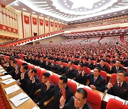북한, 당 대회 6일 차 회의서 마지막 의정 '선거' 진행