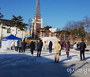 상주시, 왕산역사공원에 코로나19 임시선별진료소 운영