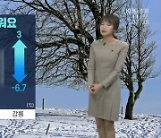 [날씨] "오늘도 추워요"..춘천 아침 -14.2도·원주 -12.7도