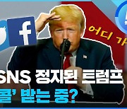 [영상] 3대 SNS 정지된 트럼프..'러브콜' 받는 중?