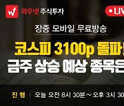 [와우넷 공개방송] 코스피 3100 돌파! 금주 상승 예상 종목은?