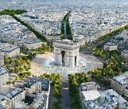 파리의 명소 '샹젤리제 거리' 가 정원이 된다