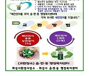 화성시, '폐건전지 보상교환사업' 실시