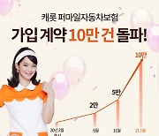 캐롯 자동차보험, 출시 11개월 만에 계약 10만건 돌파