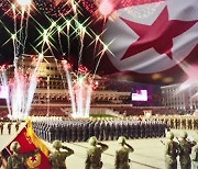 북한, 열병식 중계 없어..예행연습 가능성
