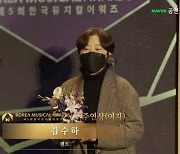 [한국뮤지컬어워즈] '렌트' 김수하, 여자주연상 수상