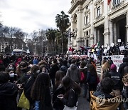 ITALY CORONAVIRUS EDUCATION PROTEST