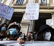 ITALY CORONAVIRUS EDUCATION PROTEST