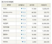 [fnRASSI]장마감, 코스닥 하락 종목(조광ILI -15.8% ↓)