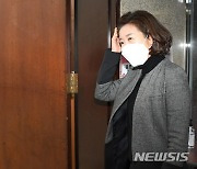 김종인 비대위원장 찾은 나경원 전 의원