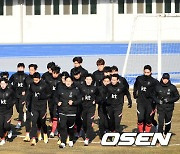 올림픽 축구 국가대표팀, '도쿄올림픽 향해 뛴다' [사진]